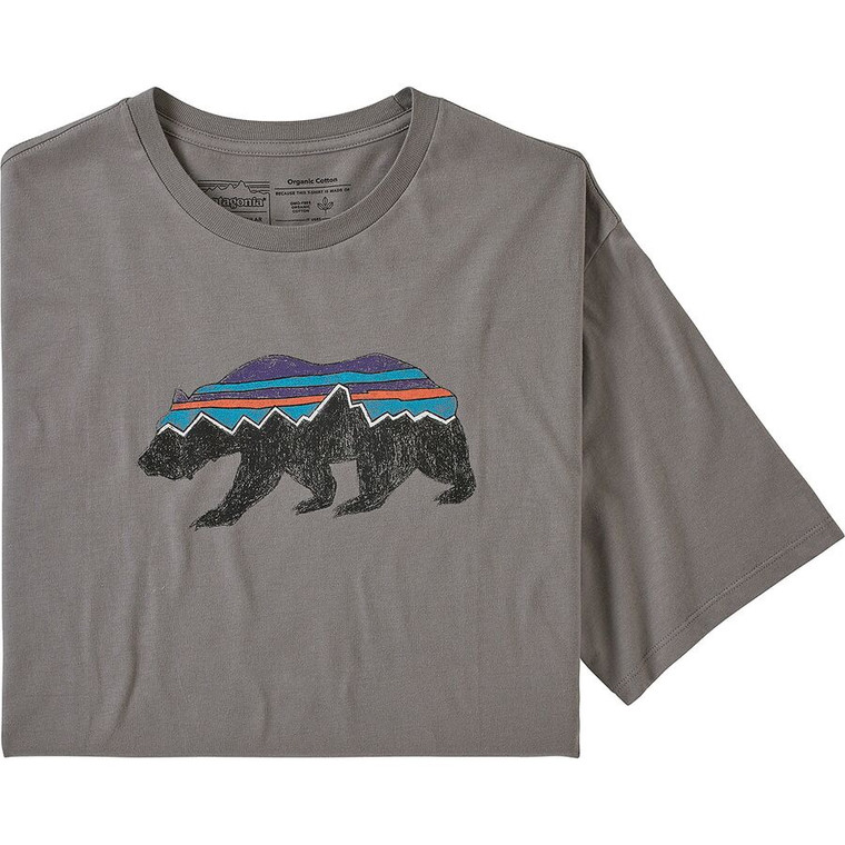 M's Fitz Roy Bear Organic T-Shirt