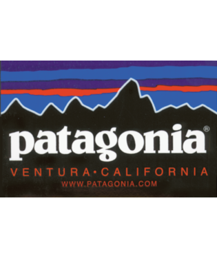 Classic Patagonia Sticker - Black Mingo