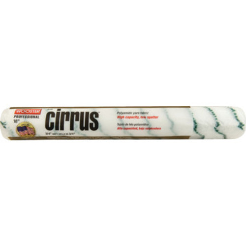 Wooster Cirrus 18" x 3/4" nap roller cover (Case of 6)