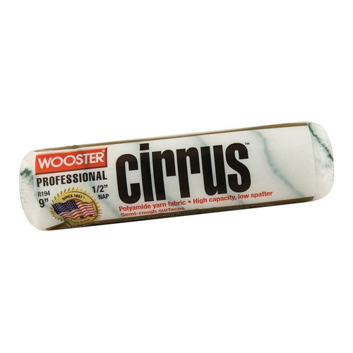 Wooster Cirrus 9" x 1/2" nap roller cover (Case of 12)