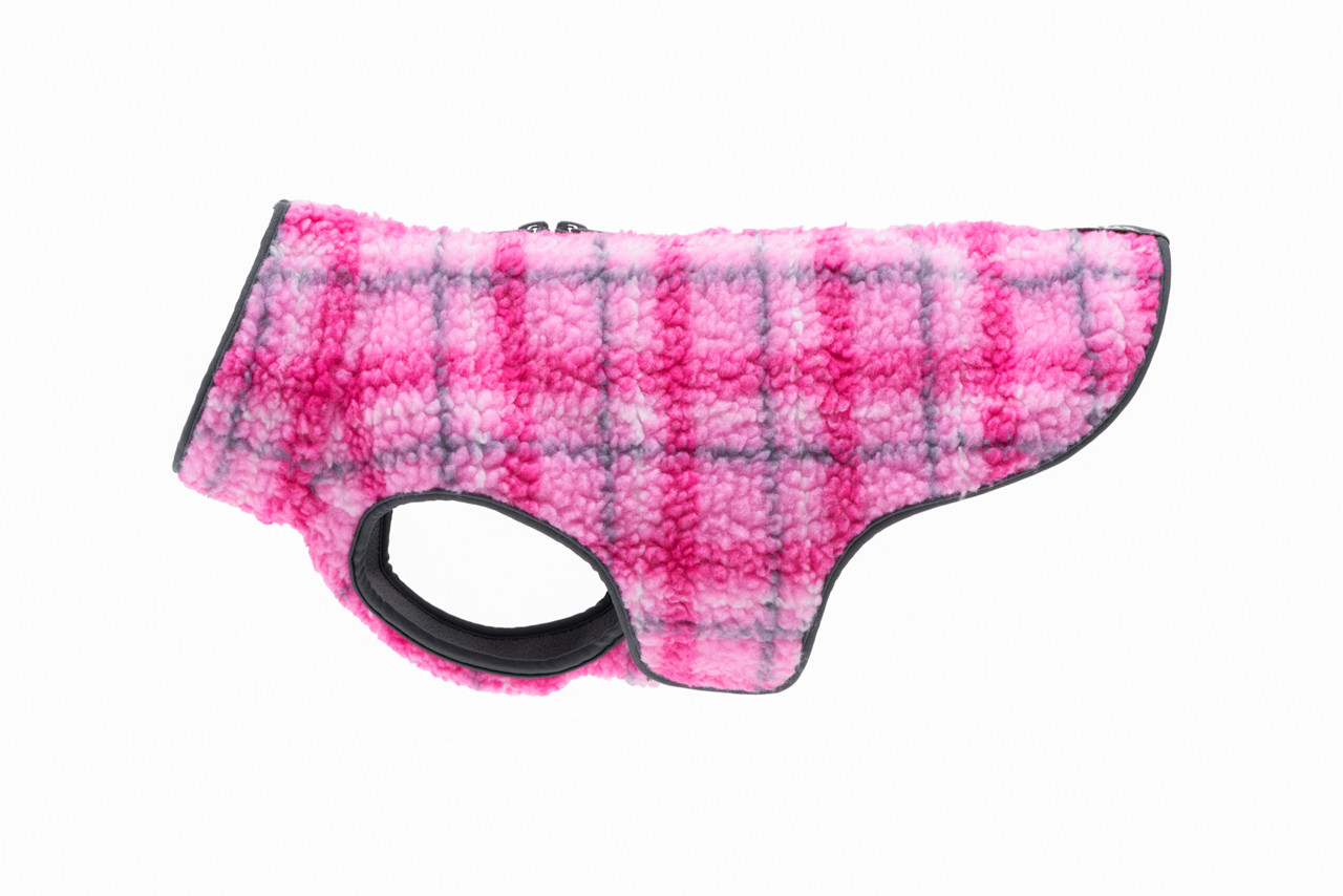RC Pets Tundra Hundemantel Aus Fleece – Für Kalte Tage, Größe 24, Dunkelgrau/goji Berry