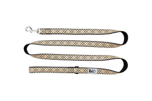Dog Leash - Tan Tartan