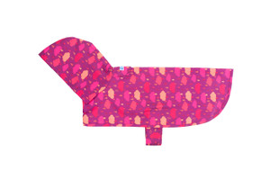 Packable Rain Poncho - Raindrops