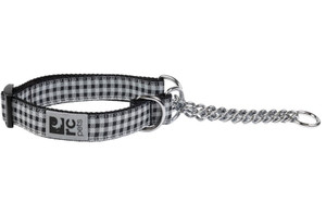 Training Collar - Black Gingham