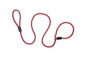 Rope Slip Leash - Red