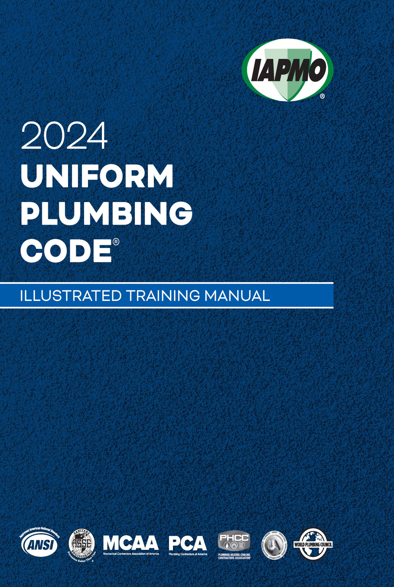 2024 Uniform Plumbing Code Illustrated Training Manual with Tabs