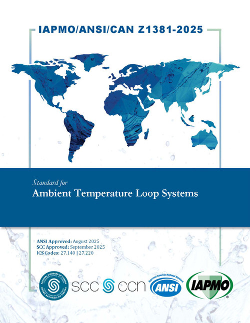 IAPMO ANSI CAN Z1381-2025 Ambient Temperature Loop Systems (English)