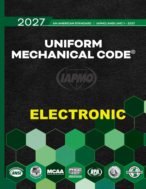 2027 Uniform Mechanical Code eBook