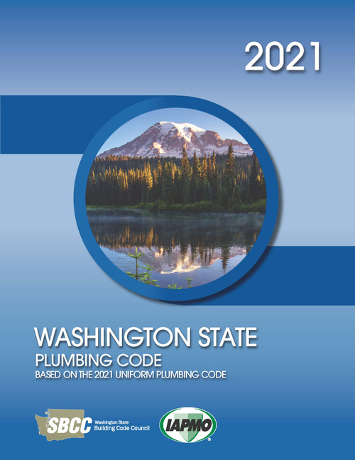 2021 Washington State Plumbing Code with Tabs