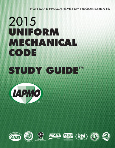 2015 Uniform Mechanical Code Study Guide w/Tabs - IAPMO Online Store