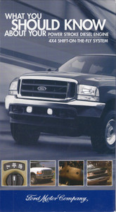 Front end of Ford 7.3 liter  diesel truck