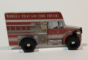 Wheels That Go! Fire Truck! Board Book by Cuddly Duck Staff Wheels That Go! Fire Truck! Board Book by Cuddly Duck Staff
