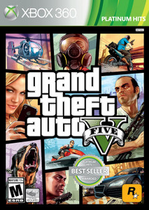 Front cover image of video game Grand Theft Auto V - Xbox 360 Front cover image of video game Grand Theft Auto V - Xbox 360
