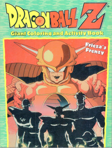 Front cover image of the book DRAGONBALL Z: Frieza’s Frenzy, Giant Coloring and Activity Book Front cover image of the book DRAGONBALL Z: Frieza’s Frenzy, Giant Coloring and Activity Book