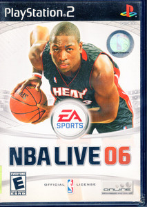 Front cover image of video game NBA Live 06 - PlayStation 2 Front cover image of video game NBA Live 06 - PlayStation 2