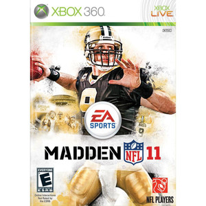 Front cover image of the video game Madden NFL 11 - Xbox 360 Front cover image of the video game Madden NFL 11 - Xbox 360