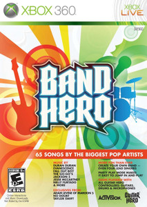 Front cover image of video game Band Hero featuring Taylor Swift - Xbox 360 Front cover image of video game Band Hero featuring Taylor Swift - Xbox 360