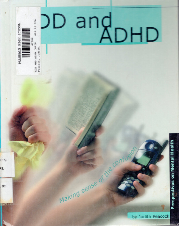 Front cover image of the book ADD and ADHD (Perspectives on Mental Health) by Judith Peacock