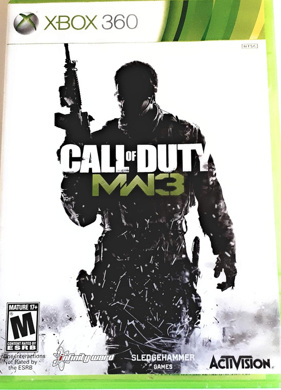 Front cover image of video game Call of Duty: Modern Warfare 3 - Xbox 360