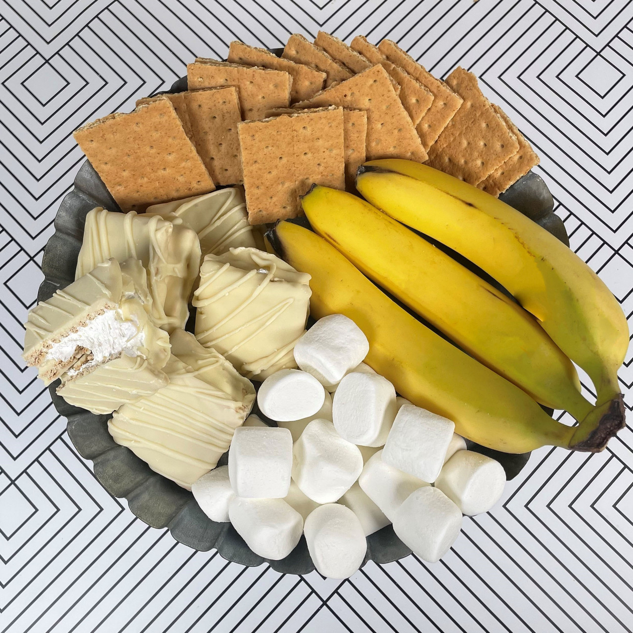 Banana Dipped Grahams - 1 Dozen | Byrd Cookie Company