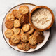 Benne Wafer Cookies overhead