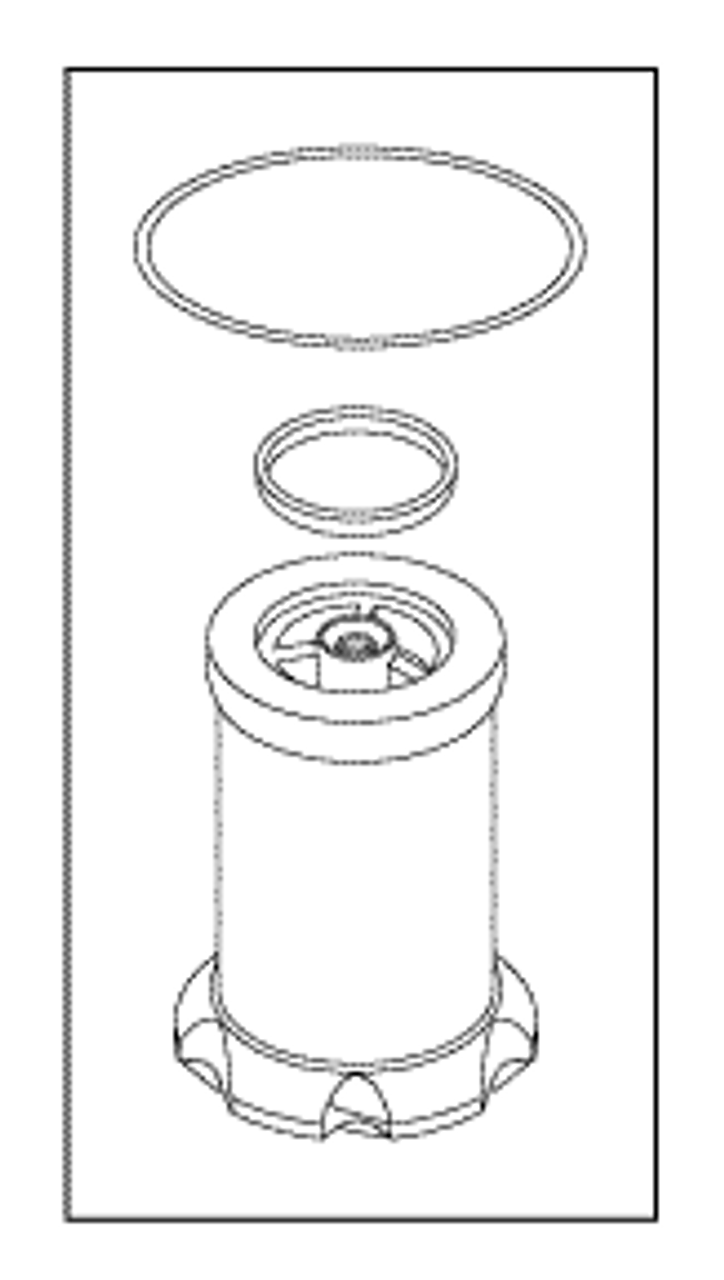 RPI Midmark, DentalEz, Tech West Compressor Type B Coalescing Filter