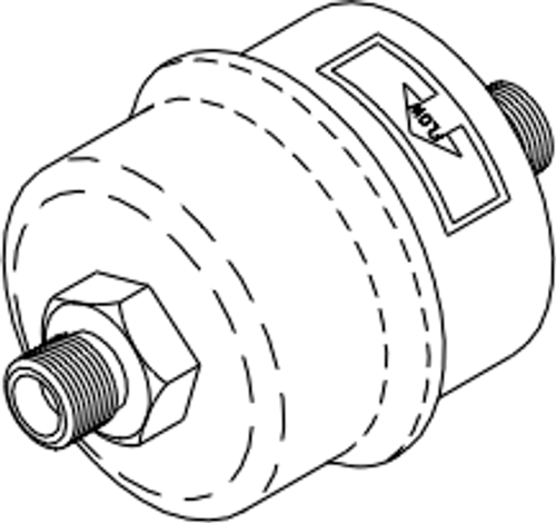 RPI Midmark Sterilizer Air Vent Bellows Assembly (12°F) (OEM #002-0375-00 & 014-0193-00), RCB089