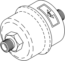 RPI Midmark Sterilizer Air Vent Bellows Assembly (12°F) (OEM #002-0375-00 & 014-0193-00), RCB089