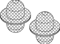 RPI Midmark / Tuttnauer Sterilizer Fill/Vent Mesh Chamber Filter (OEM #002-0360-00 & 016-0790-00), MIF062