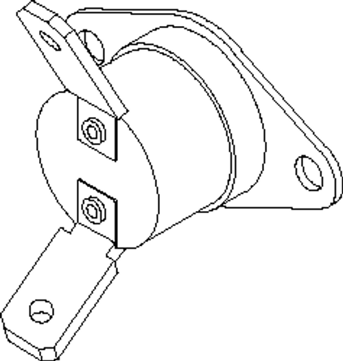 RPI Midmark Sterilizer Overtemp Thermostat (Older Style Units) (OEM #002-0370-00 & 015-0647-00), MIT047