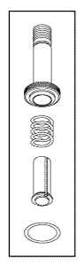 RPI Midmark Sterilizer FWR (Full-Wave Rectified) Solenoid Valve Repair Kit (Fill/Vent) (OEM #014-0236-11/014-0236-11), RCK113