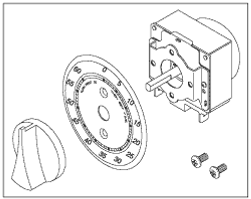 RPI Midmark Sterilizer Built-In Bell-Style Timer (OEM #H284667-1), RCT048