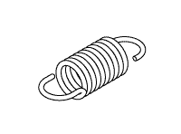 RPI Midmark Sterilizer Door Spring (OEM #H106330), RCS108