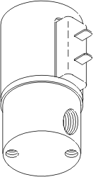 RPI Midmark Sterilizer Non-FWR (Full-Wave Rectified) Solenoid Valve (Fill) (OEM #002-0365-00), MIS042