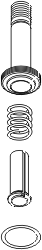 RPI Midmark Sterilizer Manifold Mount Repair Kit (Fill Valve), MIK056 