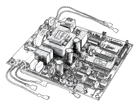 RPI Midmark Old Style M9 Sterilizer Control PC Board (Refurbished) (OEM #002-0434-00/ 002-0434-03), MIB130