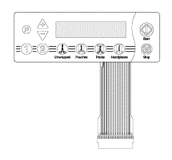 RPI Midmark Sterilizer Touch Pad (OEM #015-1550-00/ 015-1551-00), MIP099