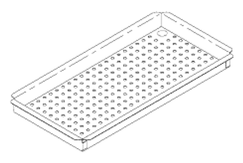 RPI Midmark M9 Sterilizer Instrument Tray (Small) (OEM #002-0253-00), MIT206