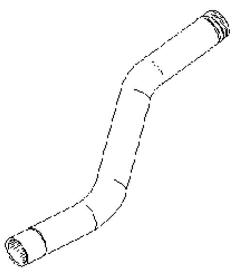 RPI Pelton & Crane Sterilizer Fill Chamber Tube (OEM #1881023), PCT010