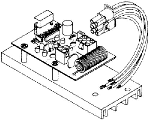 RPI Pelton & Crane Sterilizer Solid State Controller with Harness (OEM #019110), PCT007