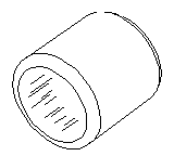 RPI Pelton & Crane Sterilizer Rubber Foot (pkg of 4) (OEM #002186), PCF011