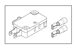 RPI Pelton & Crane Sterilizer Door Micro Switch (OEM #1881015), MIS015