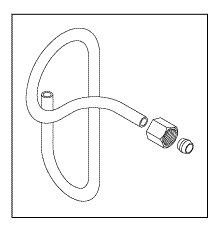 RPI Pelton & Crane Sterilizer Pressure Sensor Tube (OEM #019822), PCT093