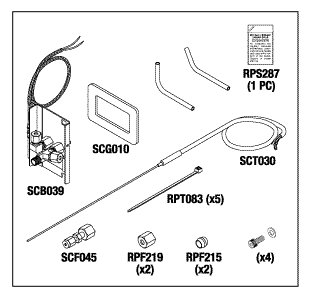 RPI SciCan Statim 2000 Probe Bracket Kit (OEM #01-100570S), SCK038