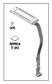 RPI SciCan Statim Display Assembly (OEM #01-104382S/01-104381S/01-109494S), SCA022