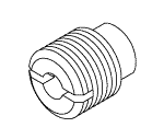 RPI Tuttnauer Sterilizer Door Bellow Housing Bolt (OEM #CT254010), TUB064
