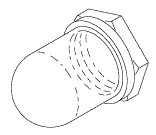 RPI Tuttnauer Sterilizer Rubber Boot for Door Switch, TUB072