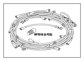 RPI Tuttnauer 1730 Sterilizer Wire Harness (OEM #CU900012), TUH043