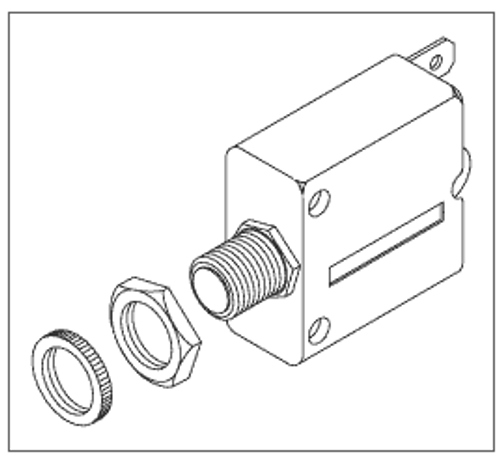 RPI Tuttnauer Sterilizer Circuit Breaker (7A) (OEM #01910099), TUB048