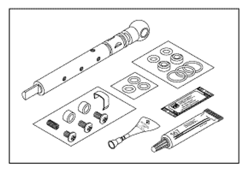 RPI Tuttnauer Sterilizer Repair Kit (MPV) (Short Shaft), TUK099